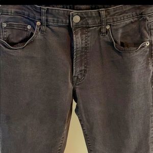 AMERICAN EAGLE 🦅 SLIM STRAIGHT Black Jeans 33x34